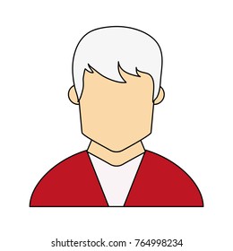 Businessman faceless avatar