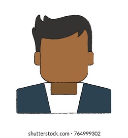Businessman faceless avatar