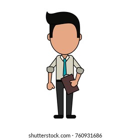 Businessman faceless vatar