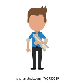 Businessman faceless vatar