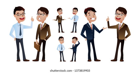BUSINESSMAN FACIAL EXPRESSIONS