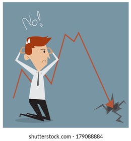 Businessman fail 