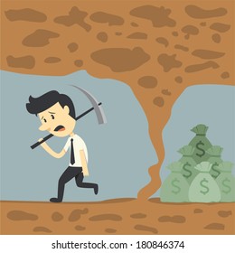 Businessman fail 