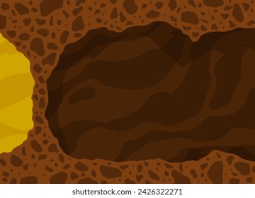 Businessman fail symbol. Dig caves in search valuable treasures. Ambitious and challenging to succeed in business. Career development and motivation to achieve great goals concept