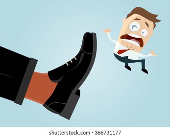 businessman is fired