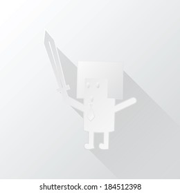 Businessman flat