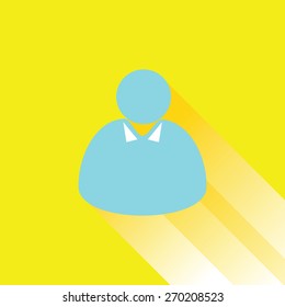 businessman flat icon