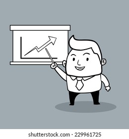 businessman get idea