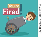 Businessman Gets Fired With Cannon