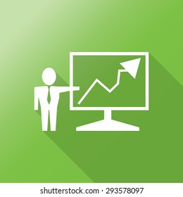 Businessman Giving a Projects Presentation