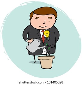 Businessman Got A Good Idea