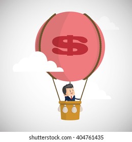 Businessman graphic design