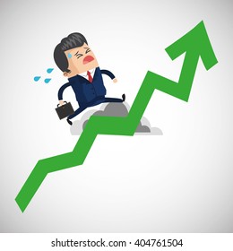 Businessman graphic design