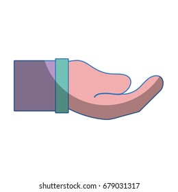 businessman hand and communication gesture language