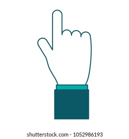 businessman hand gesturing expression image