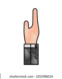 businessman hand gesturing expression image