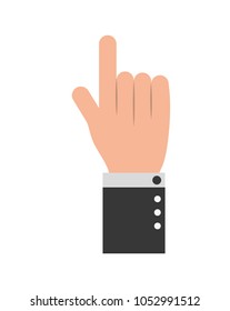 businessman hand gesturing expression image