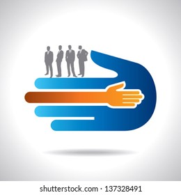 businessman hand shaking. best deal