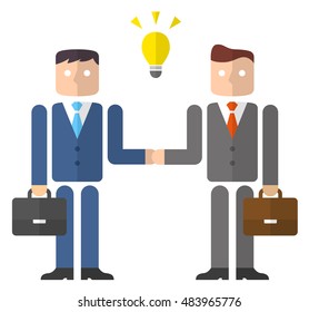 Businessman: handshake