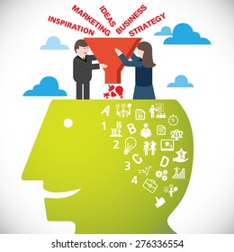 businessman handshake template modern info graphic design, for business template, marketing, creative templates and graphics vector