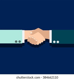 Businessman Handshake Vector