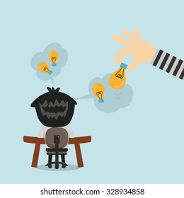 A businessman has an idea