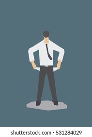 Businessman has no money