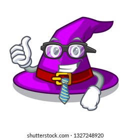 Businessman with hat in the character closet