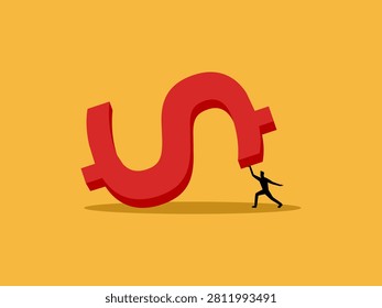 Businessman are helping to prop up the falling dollar