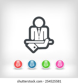 Businessman icon