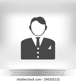 businessman icon