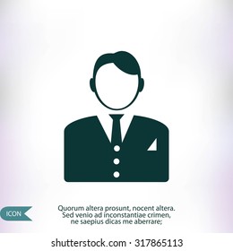 businessman icon