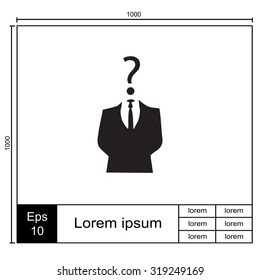 Businessman icon.