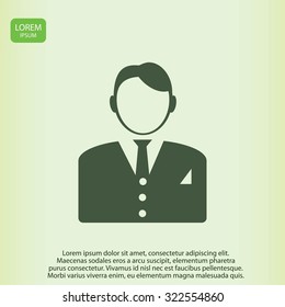 businessman icon