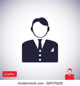 businessman icon