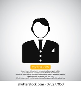 businessman icon