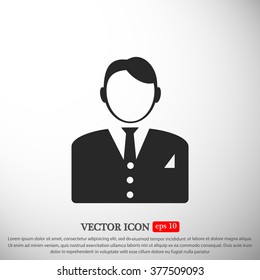 businessman icon