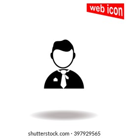 Businessman icon.
