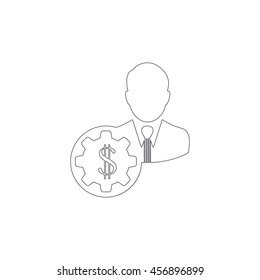 Businessman Icon. 