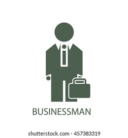 icono del hombre de negocios