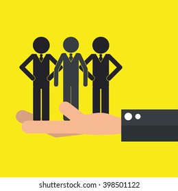 Businessman icon design