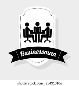 businessman icon design, vector illustration eps10 graphic 