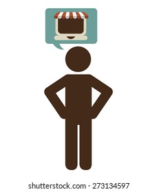 businessman icon design, vector illustration eps10 graphic 