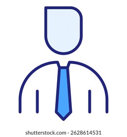 Elemento del icono del hombre de negocios para el diseño