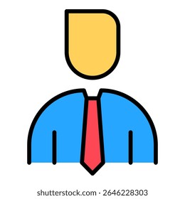 Businessman Icon Element For Design