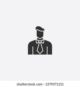 businessman icon illustration isolated vector sign symbol