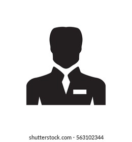 businessman icon illustration isolated vector sign symbol