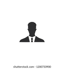businessman icon logo