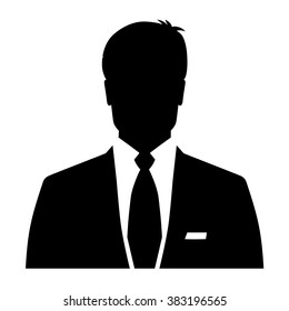 Businessman Icon, Men's Avatar