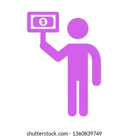 Businessman icon, People Icon. Professional, pixel perfect icon, EPS 10 format. - Vector 